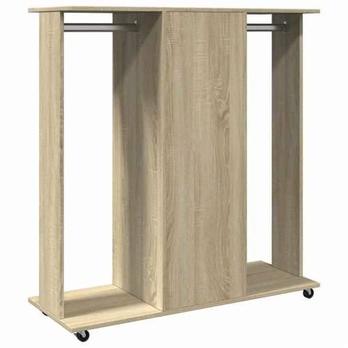 Ormar s kotačima boja hrasta 102x38x110 cm konstruirano drvo - sonoma hrast 1 Cijena
