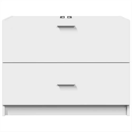 Ormarić za Lavabo - Umivaonik bijeli 78 x 37 x 59 cm konstruirano drvo - Bijela 78 x 37 x 59 cm 1 Cijena
