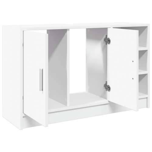 Ormarić za Lavabo - Umivaonik bijeli 90 x 29 x 55 cm konstruirano drvo - Bijela 90 x 29 x 55 cm 1 Cijena
