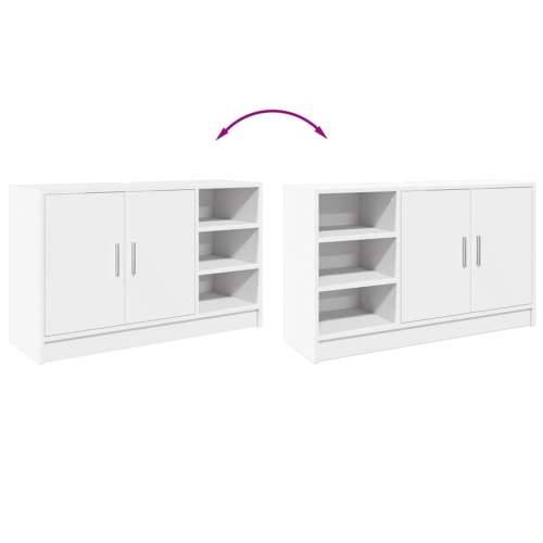 Ormarić za Lavabo - Umivaonik bijeli 90 x 29 x 55 cm konstruirano drvo - Bijela 90 x 29 x 55 cm 1 Cijena