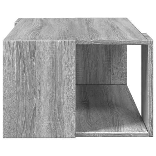 Stolić za kavu boja hrasta 89,5x48x30 cm od konstruirano drva - Sivi hrast sonoma 89.5 x 48 x 30 cm 1 Cijena