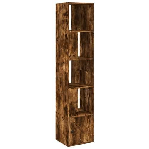 Regal za knjige boja hrasta 40x36x189 cm konstruirano drvo - Dimljeni hrast 1 40 cm Cijena