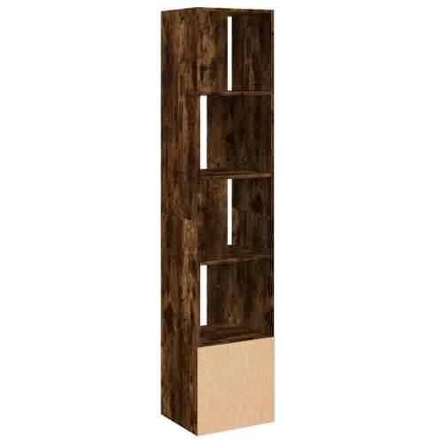 Regal za knjige boja hrasta 40x36x189 cm konstruirano drvo - Dimljeni hrast 1 40 cm Cijena