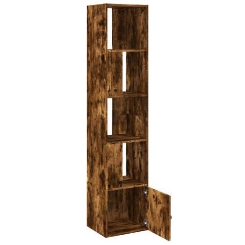 Regal za knjige boja hrasta 40x36x189 cm konstruirano drvo - Dimljeni hrast 1 40 cm Cijena