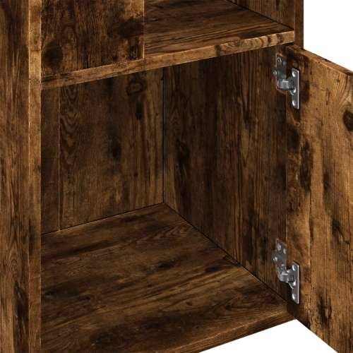 Regal za knjige boja hrasta 40x36x189 cm konstruirano drvo - Dimljeni hrast 1 40 cm Cijena