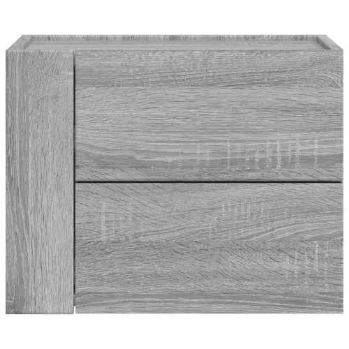 Zidni noćni ormarić boja sivog hrasta sonome 45 x 30 x 35 cm - Sivi hrast sonoma 1 Cijena