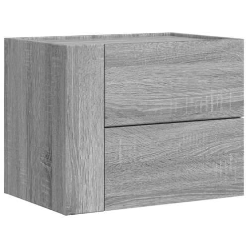 Zidni noćni ormarić boja sivog hrasta sonome 45 x 30 x 35 cm - Sivi hrast sonoma 1 Cijena