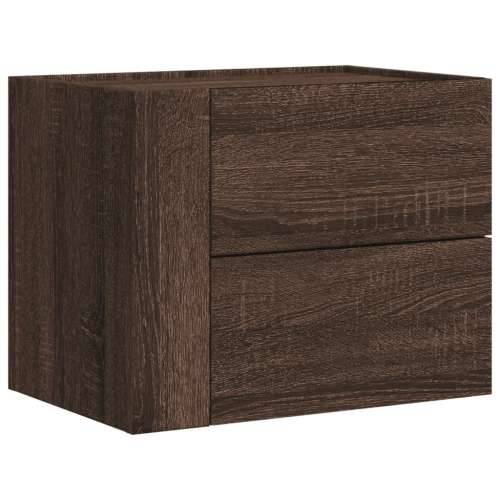 Zidni noćni ormarić boja smeđeg hrasta 45 x 30 x 35 cm - Smeđi hrast 1 Cijena