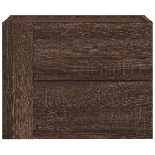Zidni noćni ormarić boja smeđeg hrasta 45 x 30 x 35 cm - Smeđi hrast 1 Cijena
