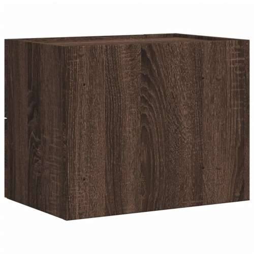 Zidni noćni ormarić boja smeđeg hrasta 45 x 30 x 35 cm - Smeđi hrast 1 Cijena