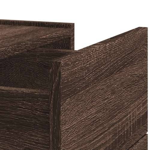 Zidni noćni ormarić boja smeđeg hrasta 45 x 30 x 35 cm - Smeđi hrast 1 Cijena