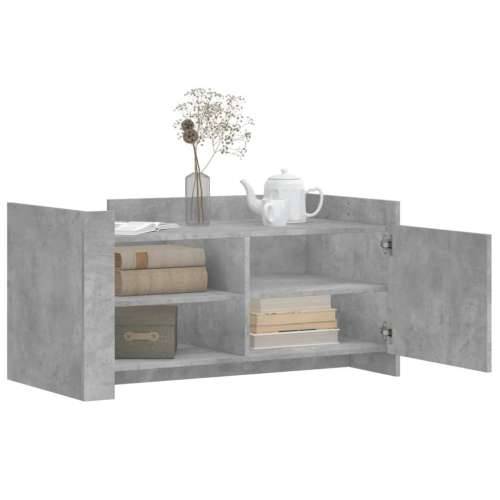 Stolić za kavu siva boja betona 100 x 50 x 50 cm od drva - Beton siva 1 100 cm Cijena