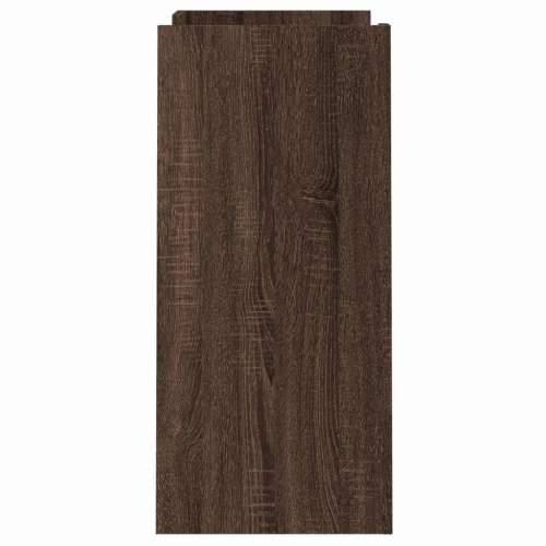 Komoda boja smeđeg hrasta 73,5x35x75 cm konstruirano drvo - Smeđi hrast 1 73.5 cm Cijena