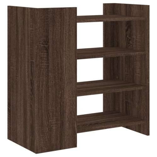 Komoda boja smeđeg hrasta 73,5x35x75 cm konstruirano drvo - Smeđi hrast 1 73.5 cm Cijena