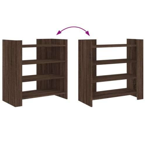 Komoda boja smeđeg hrasta 73,5x35x75 cm konstruirano drvo - Smeđi hrast 1 73.5 cm Cijena