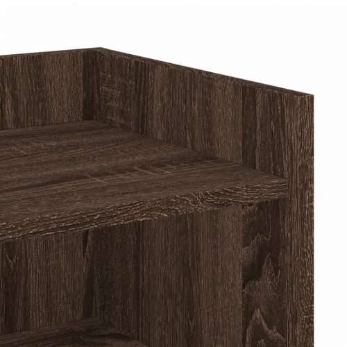 Komoda boja smeđeg hrasta 73,5x35x75 cm konstruirano drvo - Smeđi hrast 1 73.5 cm Cijena