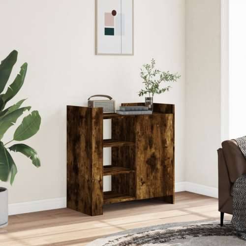 Komoda boja dimljenog hrasta 73,5x35x75 cm konstruirano drvo - Dimljeni hrast 1 Cijena