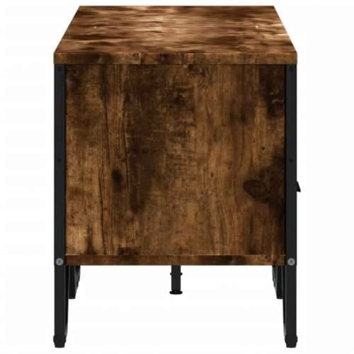 TV ormarić boja dimljenog hrasta 122x34x41 cm konstruirano drvo - Dimljeni hrast 1 Cijena