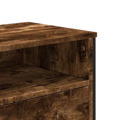 TV ormarić boja dimljenog hrasta 122x34x41 cm konstruirano drvo - Dimljeni hrast 1 Cijena