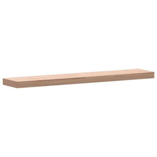 Zidna polica 100x20x4 cm od masivne bukovine - Prirodna 100 x 20 x 4 cm 1 Cijena