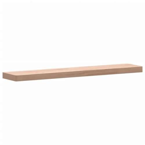 Zidna polica 100x20x4 cm od masivne bukovine - Prirodna 100 x 20 x 4 cm 1 Cijena