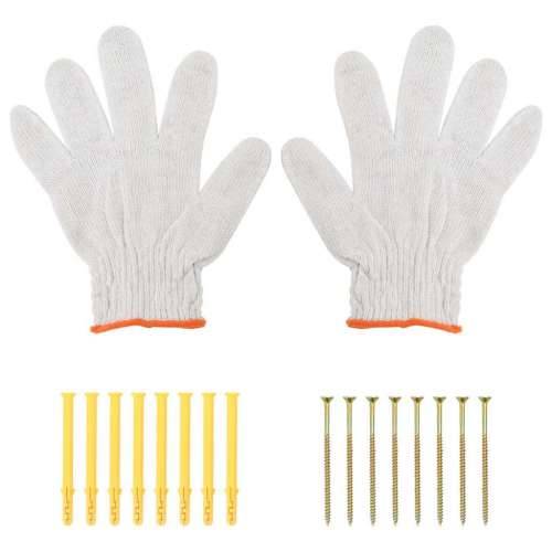 Nosači za police 4 kom 15x2,5x11,5 cm srebrni nehrđajući čelik - Crna 15 x 2.5 x 11.5 cm 1 Cijena