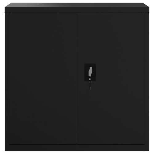 Ormarić za spise crni 90x40x130 cm čelični - Crna 90 x 40 x 130 cm 1 Cijena