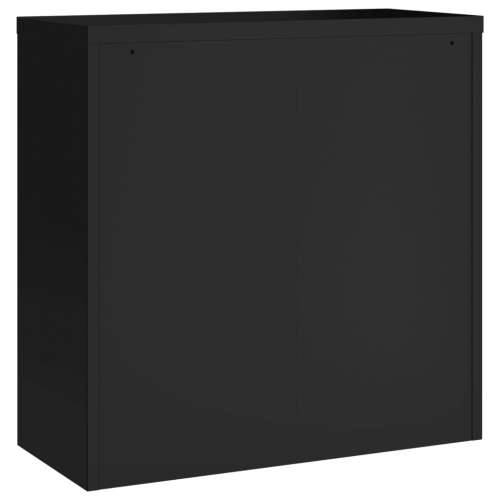 Ormarić za spise crni 90x40x130 cm čelični - Crna 90 x 40 x 130 cm 1 Cijena