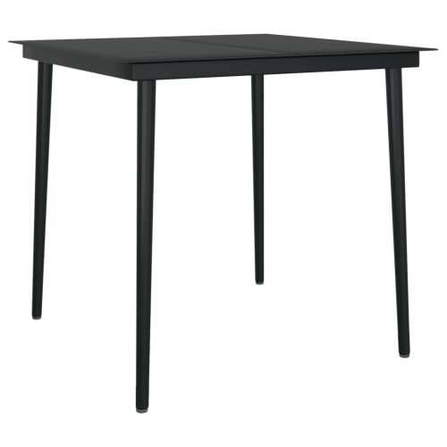 Vrtna garnitura - 5-dijelni vrtni blagovaonski set od poliratana s jastucima bež - bež i svjetlosiva 80 x 80 x 74 cm 4 Cijena