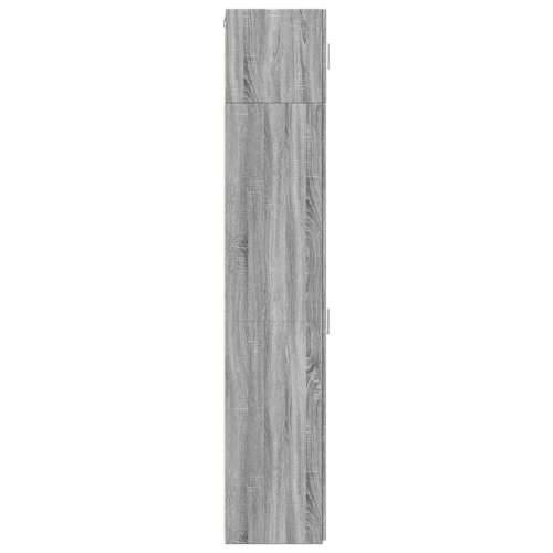 Uski ormarić za pohranu siva boja hrasta 30x42,5x225 cm drveni - Sivi hrast sonoma 1 Cijena