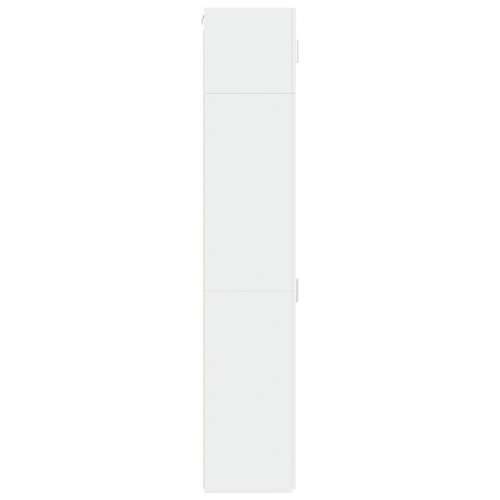 Uski ormarić za pohranu bijeli 40x42,5x225 cm konstruirano drvo - Bijela 1 Cijena