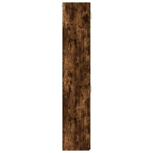 Uski ormarić za pohranu boja hrasta 45 x 42,5 x 225 cm drveni - Dimljeni hrast 1 Cijena
