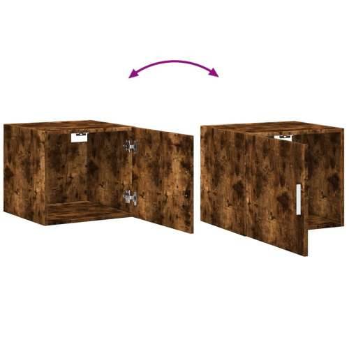 Uski ormarić za pohranu boja hrasta 45 x 42,5 x 225 cm drveni - Dimljeni hrast 1 Cijena