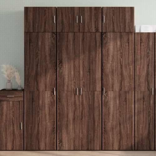 Ormarić za pohranu boja hrasta 70x42,5x225 cm konstruirano drvo - Smeđi hrast 1 Cijena
