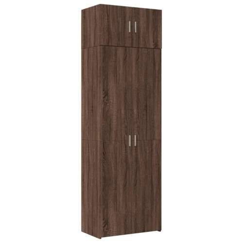 Ormarić za pohranu boja hrasta 70x42,5x225 cm konstruirano drvo - Smeđi hrast 1 Cijena