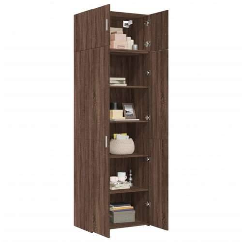 Ormarić za pohranu boja hrasta 70x42,5x225 cm konstruirano drvo - Smeđi hrast 1 Cijena