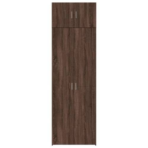 Ormarić za pohranu boja hrasta 70x42,5x225 cm konstruirano drvo - Smeđi hrast 1 Cijena