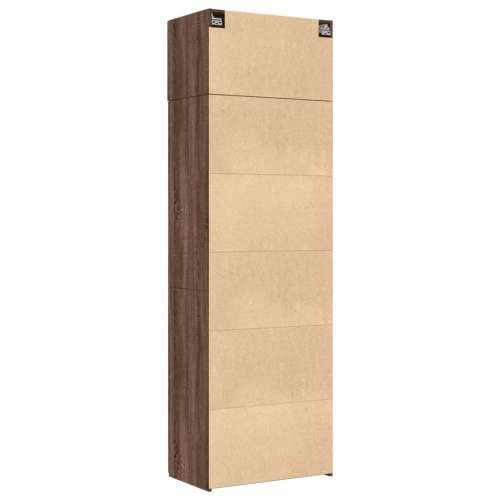 Ormarić za pohranu boja hrasta 70x42,5x225 cm konstruirano drvo - Smeđi hrast 1 Cijena
