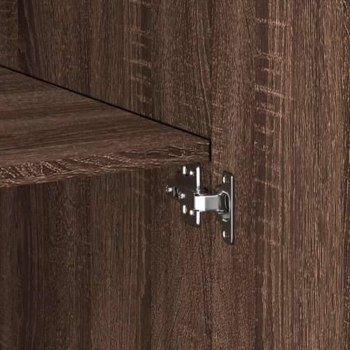 Ormarić za pohranu boja hrasta 70x42,5x225 cm konstruirano drvo - Smeđi hrast 1 Cijena