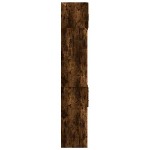 Ormarić za pohranu boja hrasta 70x42,5x225 cm konstruirano drvo - Dimljeni hrast 1 Cijena