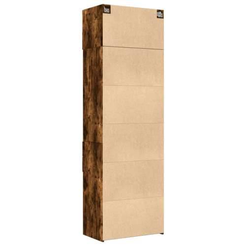 Ormarić za pohranu boja hrasta 70x42,5x225 cm konstruirano drvo - Dimljeni hrast 1 Cijena