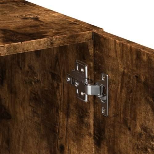 Ormarić za pohranu boja hrasta 70x42,5x225 cm konstruirano drvo - Dimljeni hrast 1 Cijena