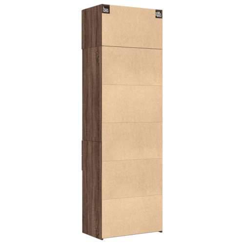 Ormarić za pohranu boja hrasta 70x42,5x225 cm konstruirano drvo - Smeđi hrast 1 Cijena