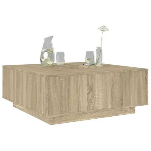Stolić za kavu boja hrasta 100 x 100 x 40 cm konstruirano drvo - sonoma hrast 1 Cijena