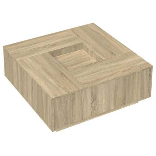 Stolić za kavu boja hrasta 100 x 100 x 40 cm konstruirano drvo - sonoma hrast 1 Cijena