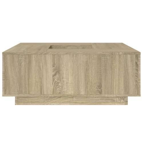 Stolić za kavu boja hrasta 100 x 100 x 40 cm konstruirano drvo - sonoma hrast 1 Cijena