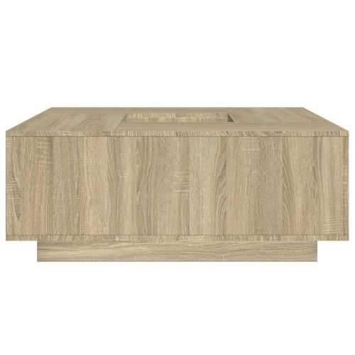 Stolić za kavu boja hrasta 100 x 100 x 40 cm konstruirano drvo - sonoma hrast 1 Cijena
