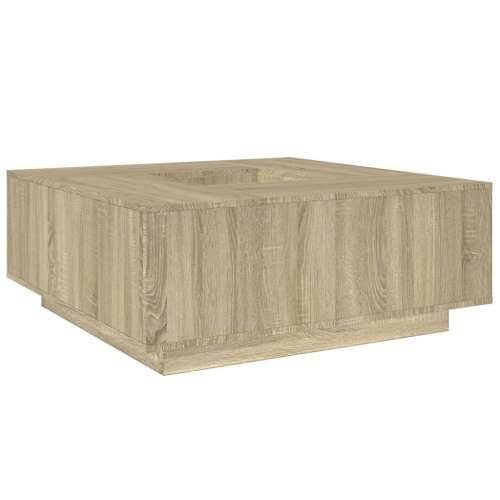 Stolić za kavu boja hrasta 100 x 100 x 40 cm konstruirano drvo - sonoma hrast 1 Cijena
