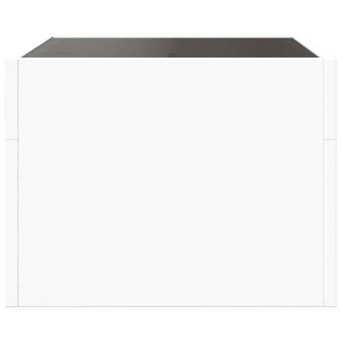Noćni ormarić s beskonačnim LED svjetlima bijeli 40x40x30 cm - Bijela 1 Cijena