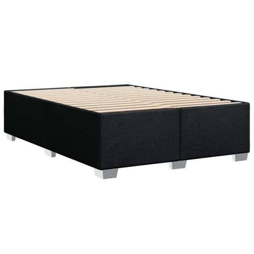 Okvir za krevet bez madraca crni 160x200 cm od tkanine - Crna 160 x 200 cm Cijena